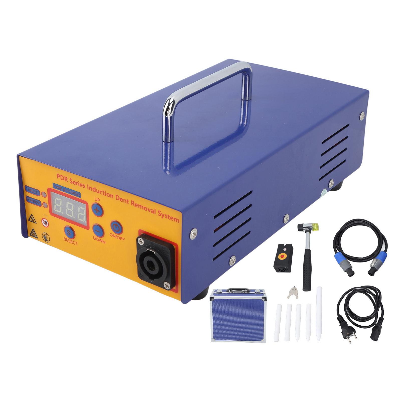 

Автоматичний інструмент для ремонту вм ятин Портативний нагрівач Безфарбовий комплект для ремонту вм ятин на кузові автомобілів Точкове зварювання