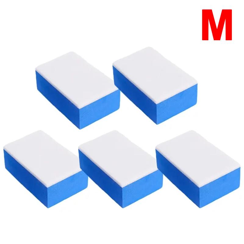 Car Glass Oil Film Cleaning Sponge Wiper Polishing Sponges Car Windshield Wool Felt Brush Oil Removal Tools