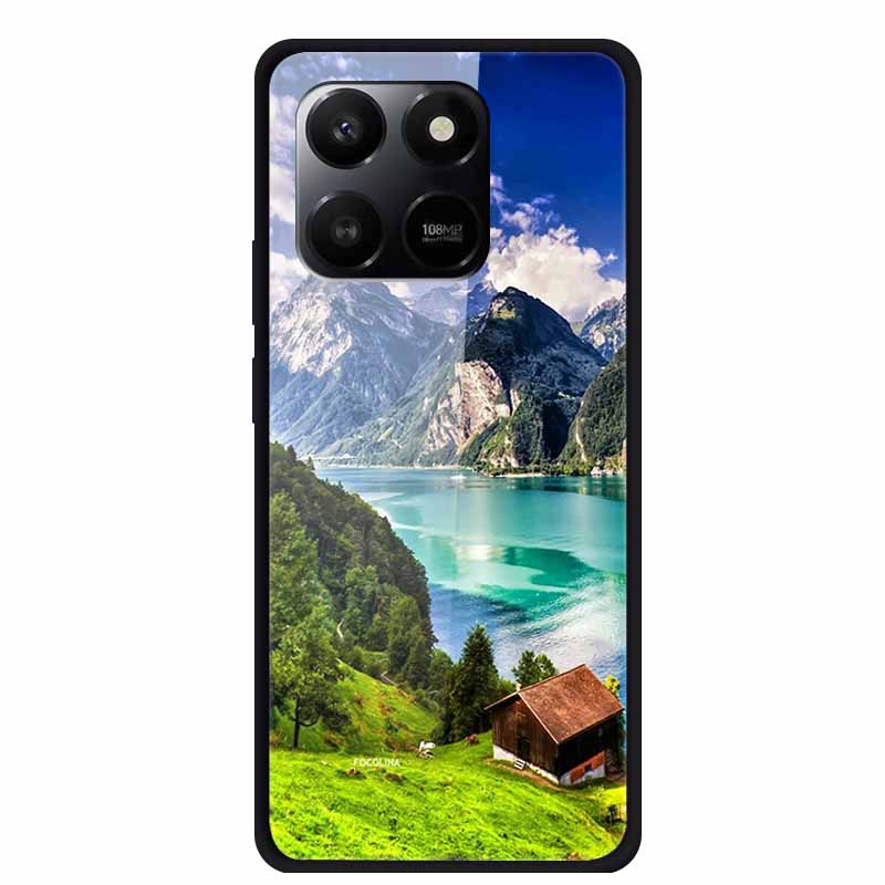 6.77" Glass Back Cover For Honor 400 Smart X7d 2025 Case Tempered Glass Case For Honor Play 10T 5G Case Protective Fundas Shells