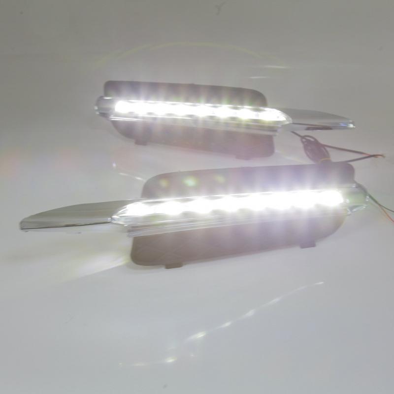 Electroplated Daytime Running Lights for 2007-2010 BMW X5 E70 Models