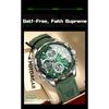POEDAGAR Luxury Men Watch Luminous Week Date Digital LED Quartz Clock Alarm Dual Time Display Electronic Watches