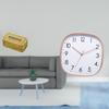 Elegant Tissue Storage And Digital Wall Clock Holder for Bathroom Dining Room Home Restaurant