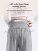 Loose Low Waist Maternity Pants - Wide Leg, Lightweight for Spring/Autumn, Plus Velvet for Winter