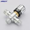 Thermostatic Bidet Mixer Valve Hand Held Spray Shower Set Shattaf Two Functions Bidet Sprayer Bathroom Bidets Jet Tap Douche Kit