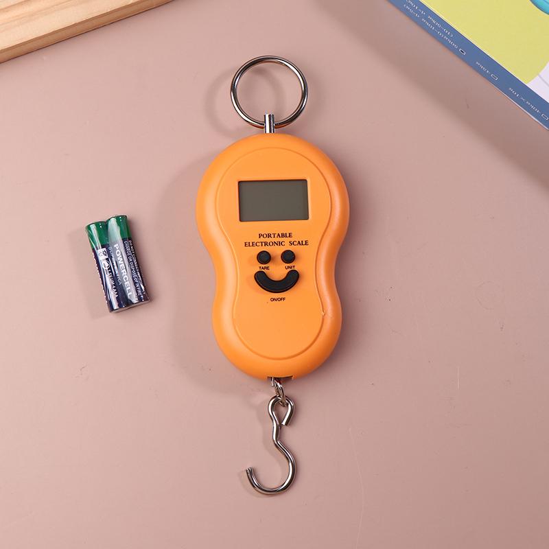 1Pc Electronic 50Kg 10G Hanging Scale Lcd Digital Display Screen Scale Backlight Fishing Weights Pocket Scale Luggage Scale