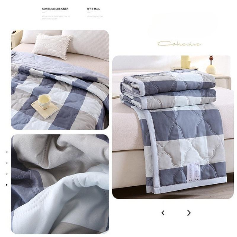 Skin-friendly Air-conditioning Quilt Single Double Summer Cool Quilt Spring and Autumn Thin Quilt