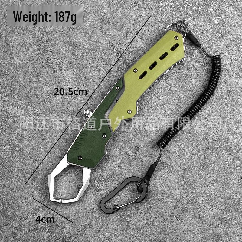 

Dual-Color Portable High-Strength Fish Gripper & Lure Pliers with Nylon Glass Fiber Handle