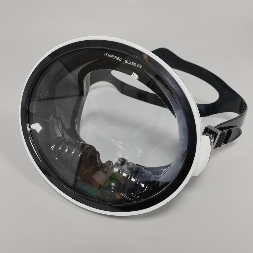 Wide-View Anti-Fog Diving Mask with High-Definition Silicone Lens for Swimming and Fishing