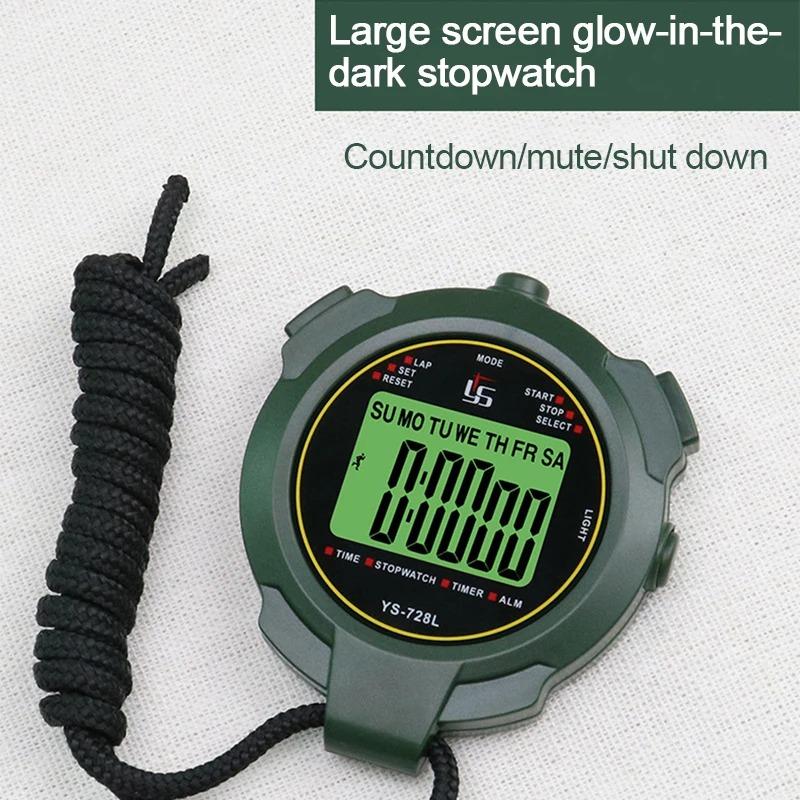 30h Chronometer Handheld Pocket Stopwatch 0.01s Accuracy Professional Digital Sport Stopwatch LCD Timer Stop Watch Timer Tools3