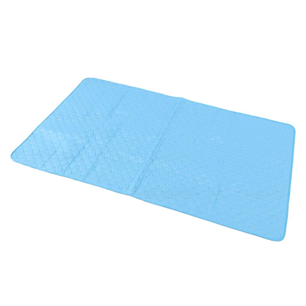 Pet Cooling Pad for Dogs Cats Kitten Portable Washable Summer Cooling Mat for Pets Blue XXL