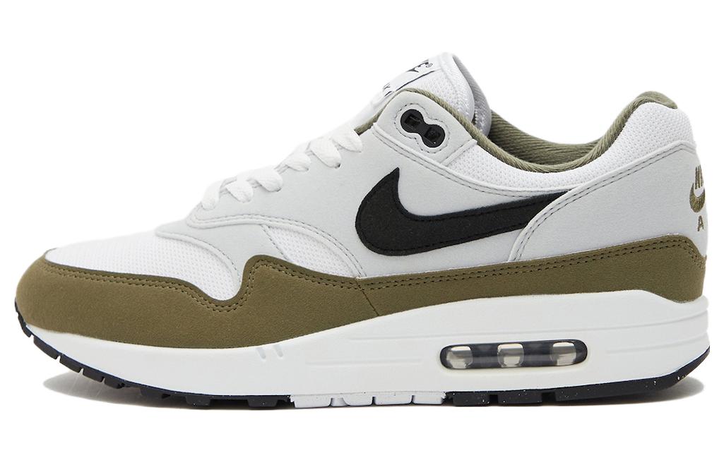 

Nike Air Max 1 White Black Medium Olive FD9082-102 42