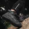 Outdoor Men's Hiking Boots Winter Men's Snow Boots Waterproof Leather Sports Keep Warm Men's Work Boots  Men Causal Sneakers