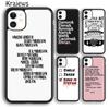 Krajews The Vampire Diaries Quotes Art Soft Phone Case For iPhone 17 Air 16 15 14 Plus 11 12 13 Pro Max Coque Fundas