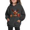 Sweatshirts For Teen Girls Hoodies Long Sleeve Drawstring Pullover Cute Printed Oversized Hoodie Christmas