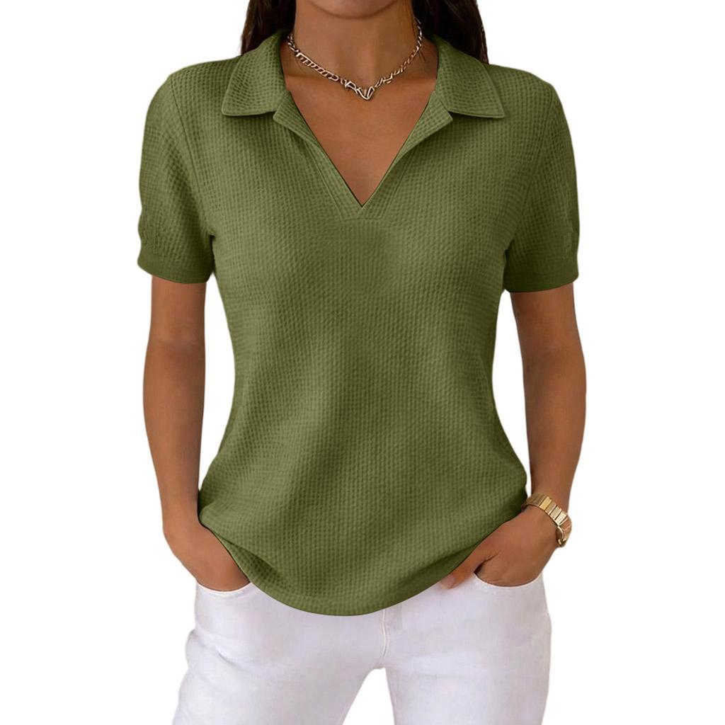 Womens Long Sleeve Tops Long Sleeve Shirts for Women Long Sleeve T Shirt Women Long Sleeve Going Out Tops for Women Casual V Neck Ribbed Knit Blouse