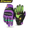 Ones Again Carbon Fiber Reinforced Goat Leather Motorcycle Gloves Men Women Cycling Protective Gear Safety Riding