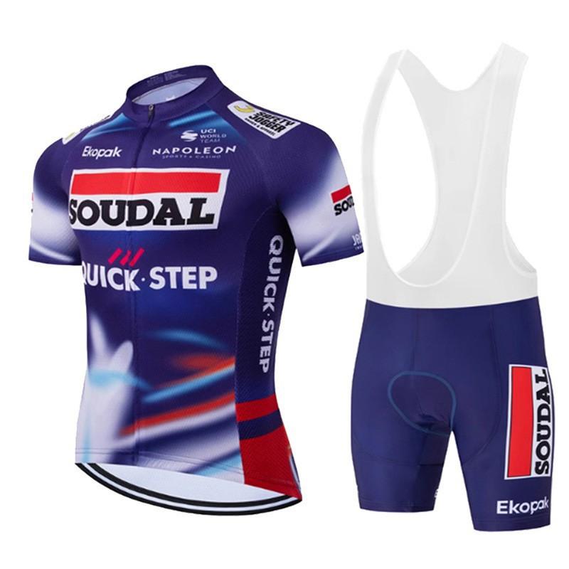 Tour De Cycling Clothes Short-sleeved Breathable Set Outdoor Sportswear