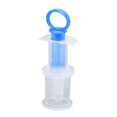 Baby Medikamentenspender mit Silikon-Schnuller Erstickungssicher Spritzentyp Tierfütterungsspritze Wiederverwendbar