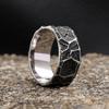 Nordic Viking Runes Ring 316L Stainless Steel Odin Amulet Punk Jewelry Gift For Men Women Couple