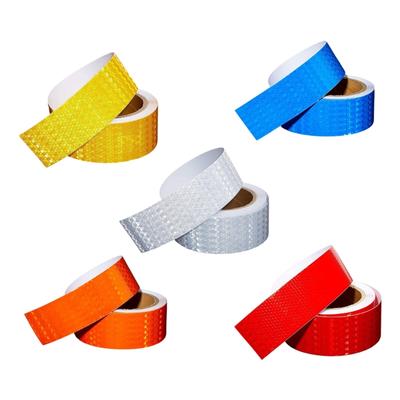2in X 9.8ft Reflective Tape for Bike Vehicle Car Motorcycle High Intensity Reflective Tapes Self-Adhesive Reflector Tape