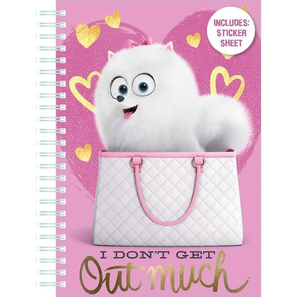 THE SECRET LIFE OF PETS Non esco molto Notebook A5 con copertina morbida