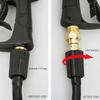 M22 High Pressure Washer Adapter Quick Release Connector 360 Degree Rotatable Adapter Car Washer Outlet Adapter