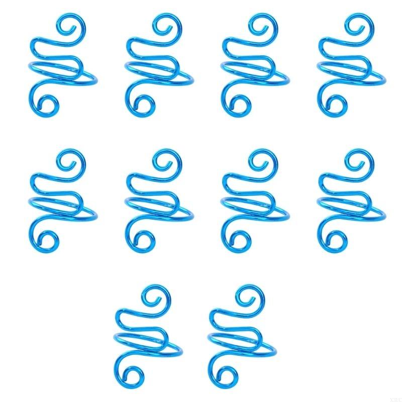 10pcs Crochet Tension Rings Adjustable Companions Rings Knittings Supplies Left and Righties Tension Control Rings X3UC