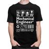 Custom Mechanical Engineer T Shirts Men 100 Cotton Tees Tshirts ShortSleeve Tshirt
