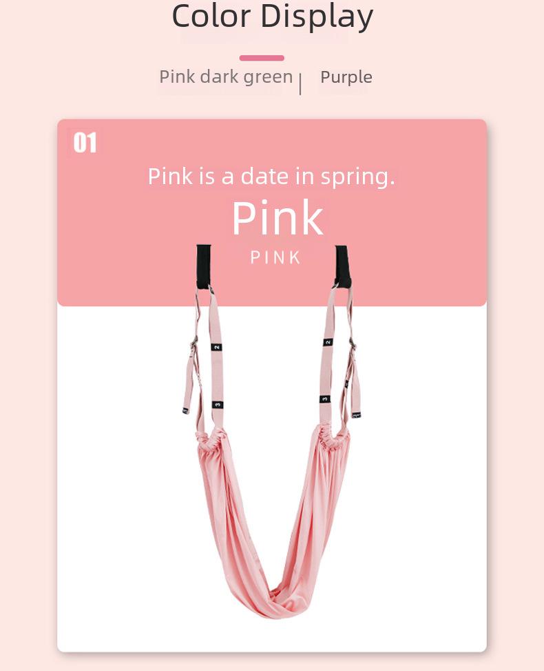 Elastic Aerial Yoga Rope for Backbends & Hip Openers