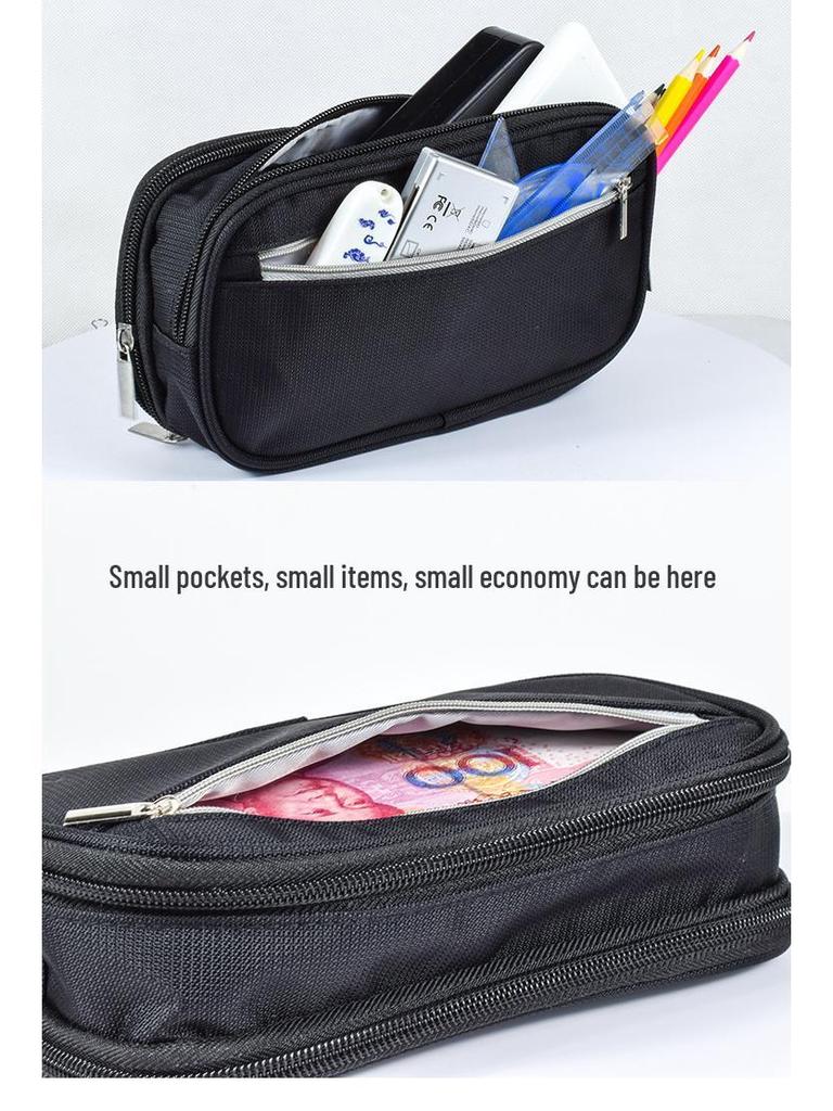 Three-Layer Large Capacity Multi-Functional Pencil Case for Primary School Students