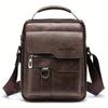 Crossbody Bag Women'S Shoulder Bag Vintage Leather Vertical Hand Business Women'S Casual Leather Bag Satchel Bag For Women