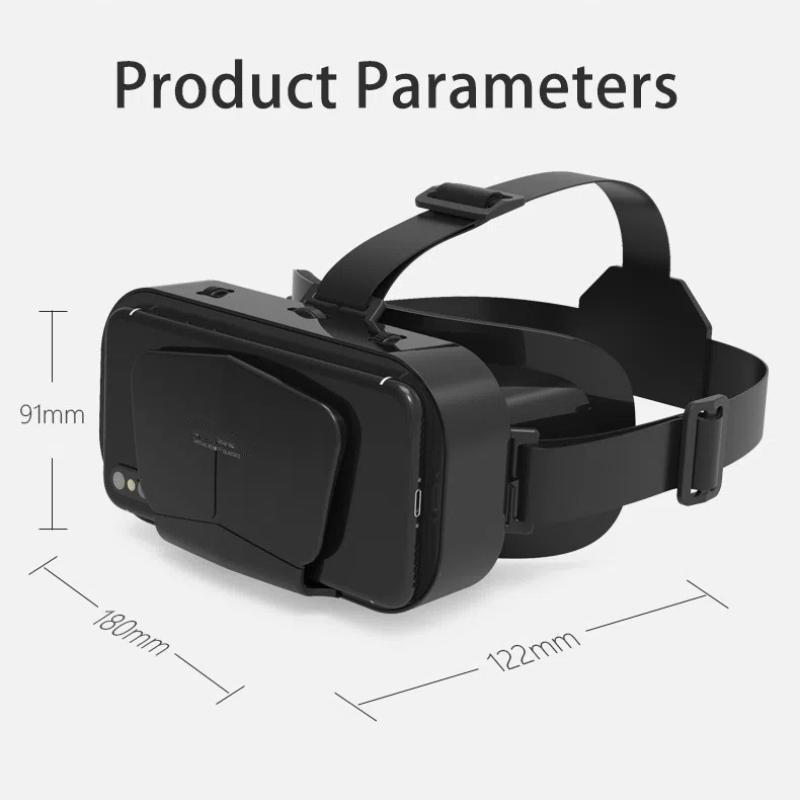 3D VR Gaming Glasses, Head-Mounted Panoramic VR Box, for 4.7-7.0 Inch Smartphones