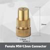 Mini Agricultural Copper Atomizing Nozzle Spraying End For Pressure Electric Sprayer Farming Garden Pesticide Spray Accessories