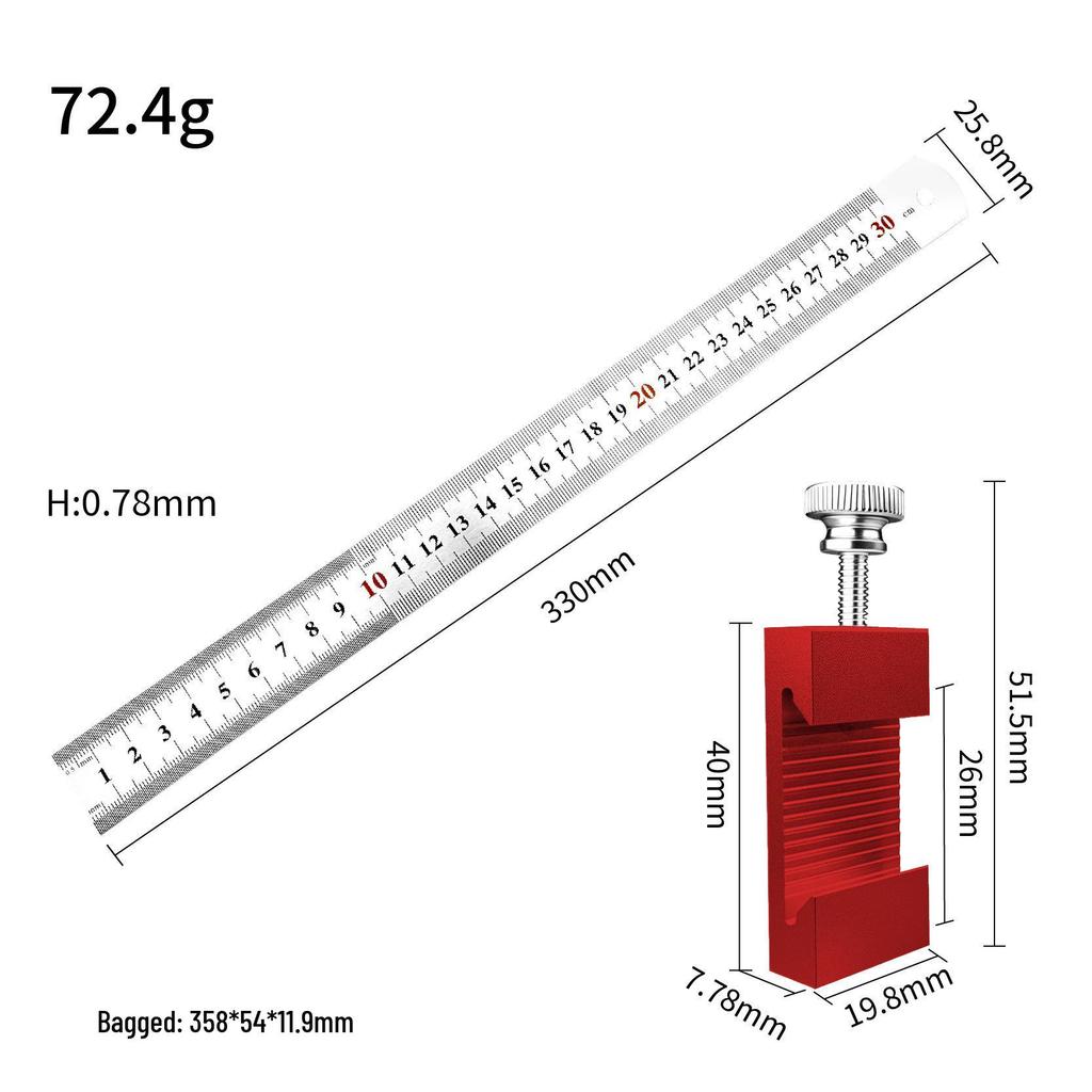 Industrial High-Precision Vernier Caliper Measuring Tool, Small Household 150-300mm