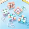 9-Key Tetris Fingertip Press Keychain Adult Stress Relief Finger Keyboard Game Fidget Gadget Decompression Key Chain Ornament