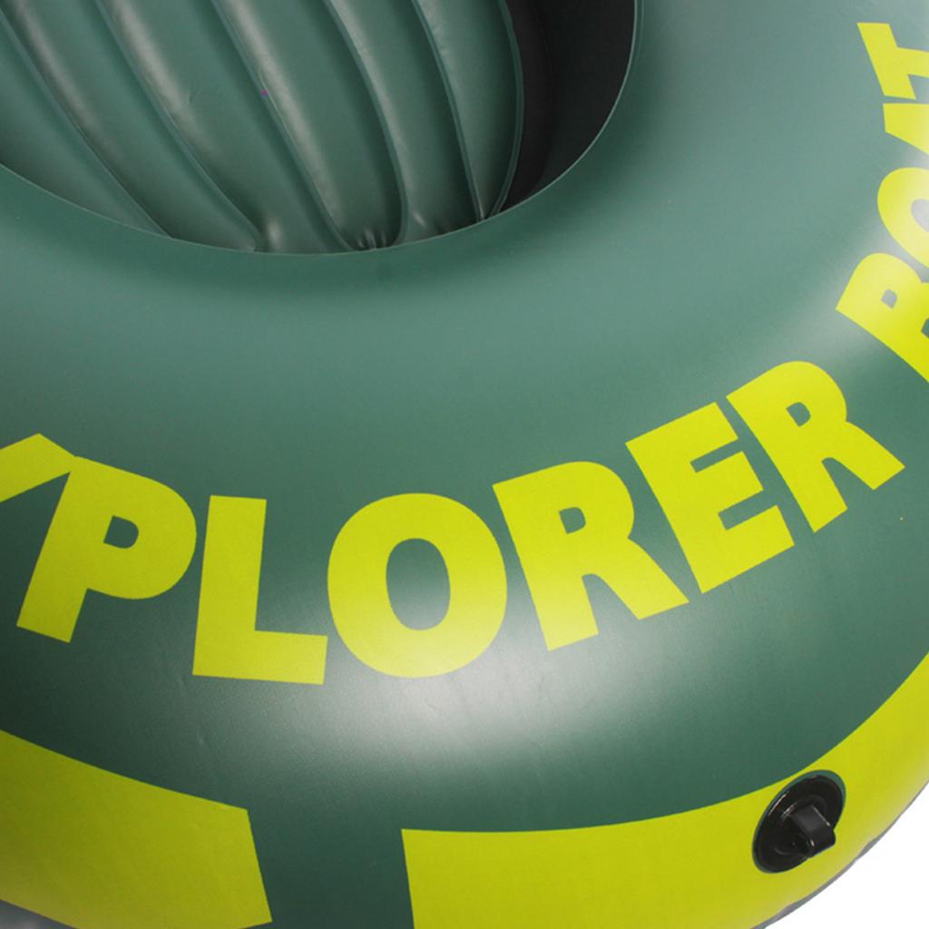 Schlauchboot Fischerboot Sommer Spaß Boot Kanu Kajak für eine Person