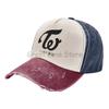 Twice "I Fancy You" Baseball Cap Vintage Adjustable Washed Cotton Hats Adults Retro Hip Hop Baseball Caps Sun Visor Snapback Hat