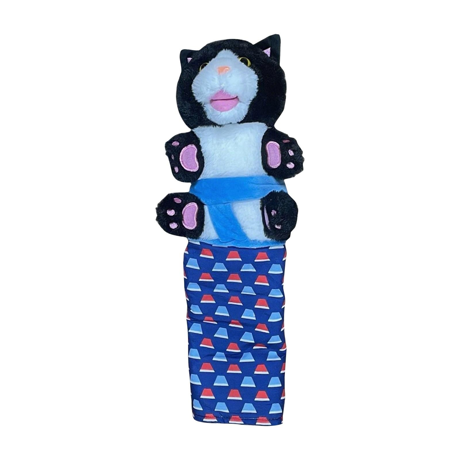 

Cat Puppet Wrestler Toy, Cute Look Instantly Wins Your Heart. One Size синий