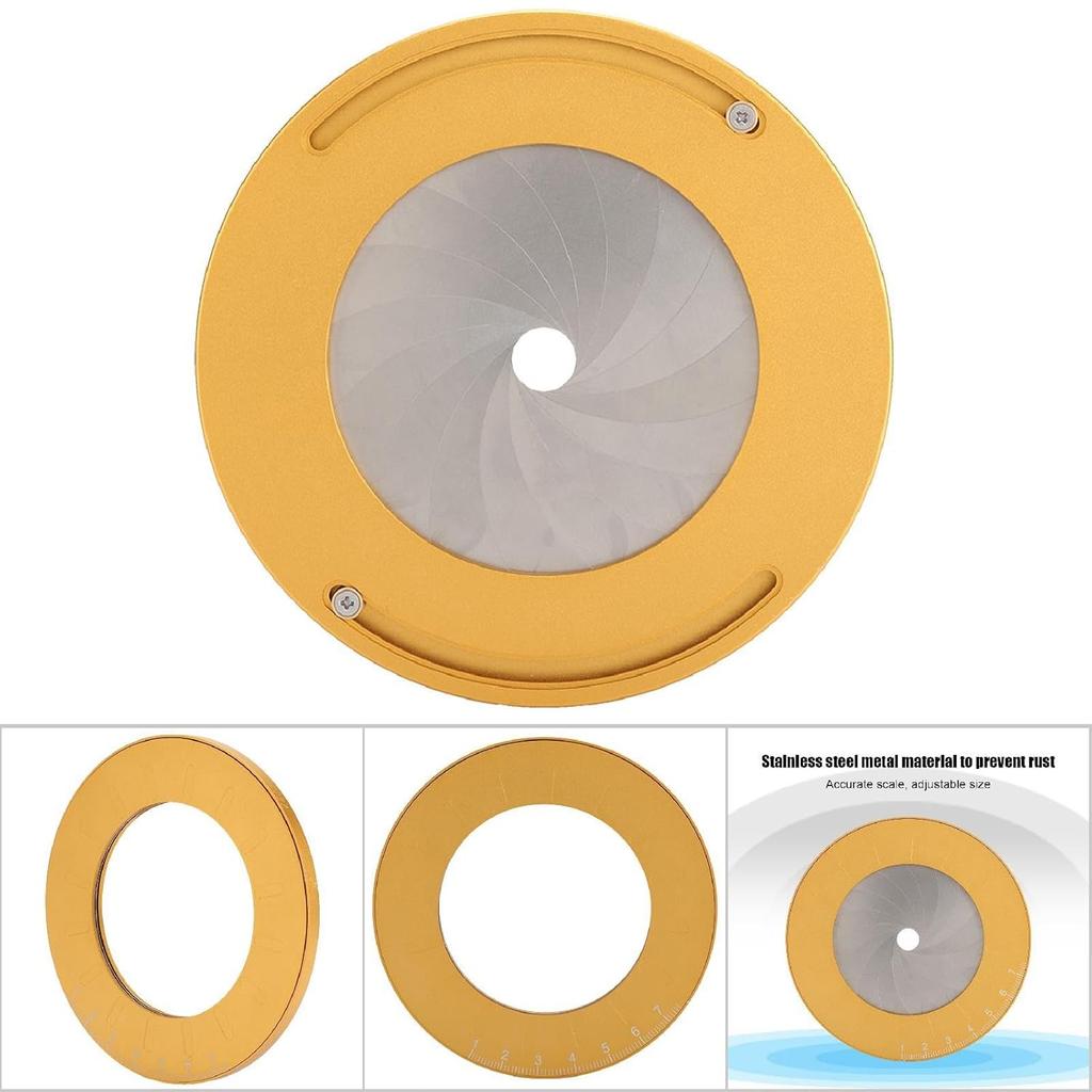Circle Drawing Tool Metal Circle Drawing Maker Professional Drawing Ruler with Scale for Drafting, Designing Drawing Office