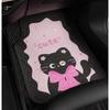 Cute Cartoon Cat Pattern Universal Non Slip Stain Resistant Car Floor Mats