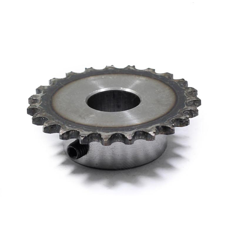 1pc 04C 40T Sprocket 40 Teeth Inner Hole 8/10/12/14/15mm 25H 45# Steel Sprocket Table Wheel Sprockets With Screw Hole M5