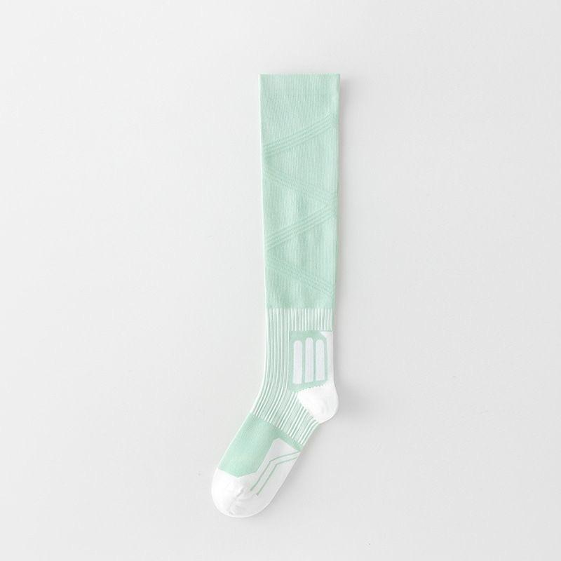 Women's Professional Athletic Muscle Can Stress Jump Rope Marathon Running Lean Leg Fitness Yoga Long Leg Socks