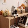 Unique Gifts for Halloween Lovers Figurines, Spooky Ghost Skeleton Pumpkin Black Cat Resin Ornaments, Durable Seasonal Home Accents Tabletop
