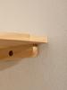 Scalloped Corner Shelves Floating Wall Shelf Storage Rack Wooden Wall Decor Bedroom Living Room Kitchen  Home Decorations Ledge