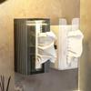 Bathroom Toilet Kitchen Kleenex Holder Face Masks Storage Box Wall-mounted Tissue Box Wet Wipe Holder Napkin Paper Case