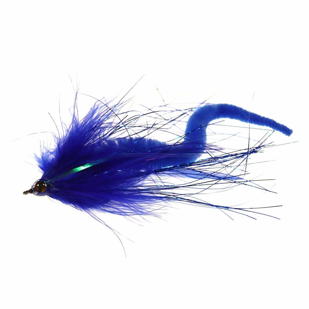 LF196 Dragon Tail Fish Streamer Fly Lure - Artificial Bait Fly Hook for Fly Fishing.