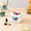 Dopamine Bowknot Lipstick Storage Box Dust-Proof Makeup Organizer Exquisite Gift Box  Storage Gifts