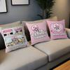 Anime Esther Bunny Personalized Pillow Dust Cover Bedroom Kids Party Decoration Pillowcase Birthday Children Gift