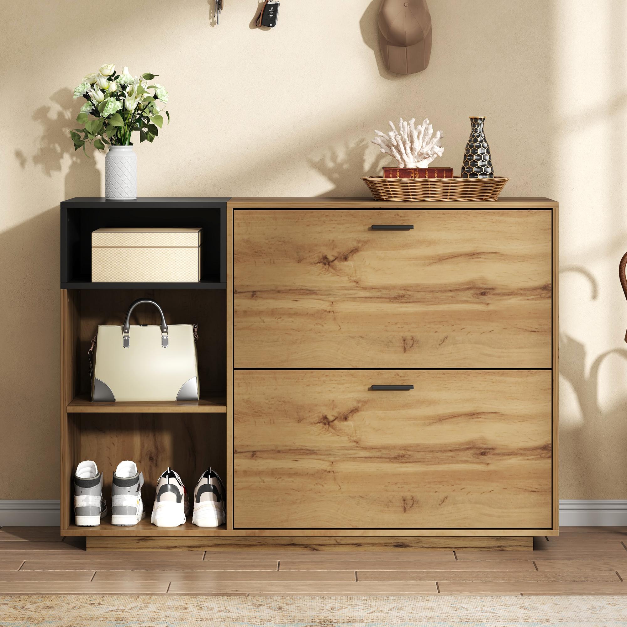 Apavu skapis 120x32x84,5cm, MDF, 3