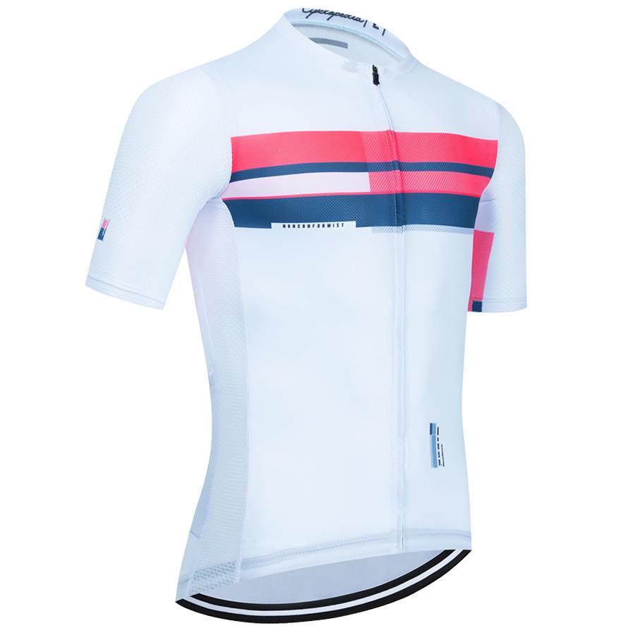 Summer 2025 Short Sleeve Cycling Jersey Men MTB Bicycle Top Outdoor Cycling Clothing Breathable Shirt Maillot Ciclismo Quick Dry
